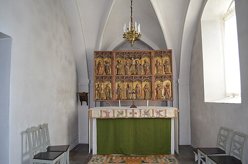 Skeppsås kyrka, interno