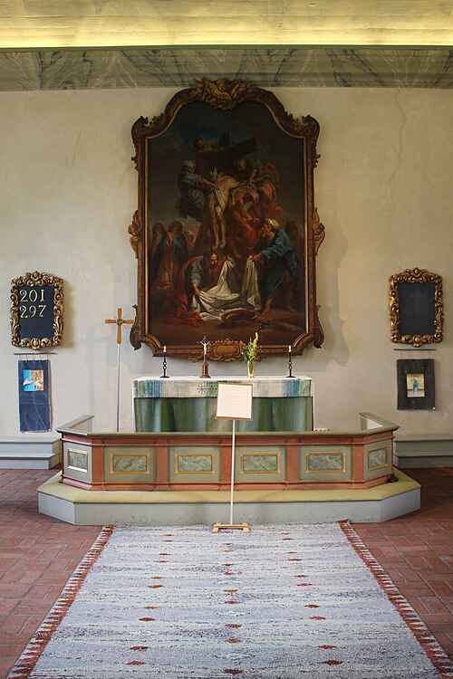 Österbybruks kyrka, intérieur