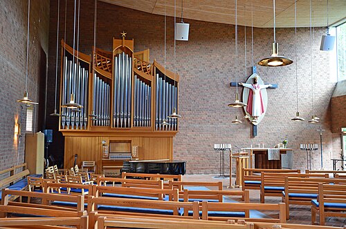 Adolfsbergs kyrka, interno