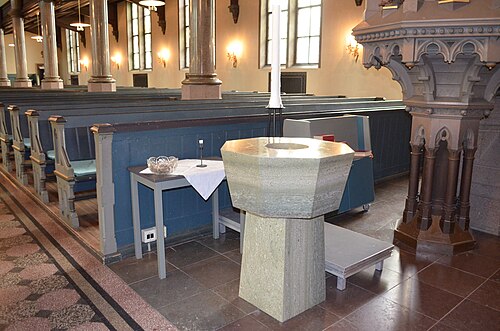 Matteus kyrka, intérieur