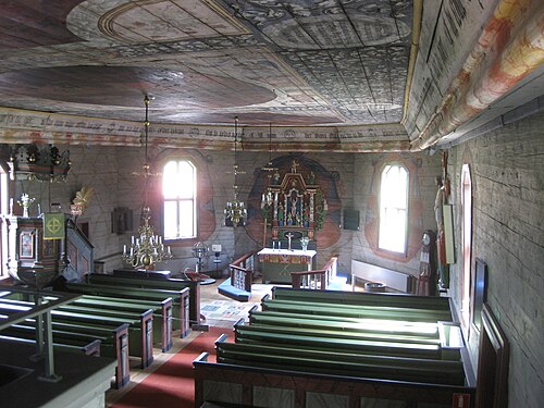 Älgarås kyrka, interno