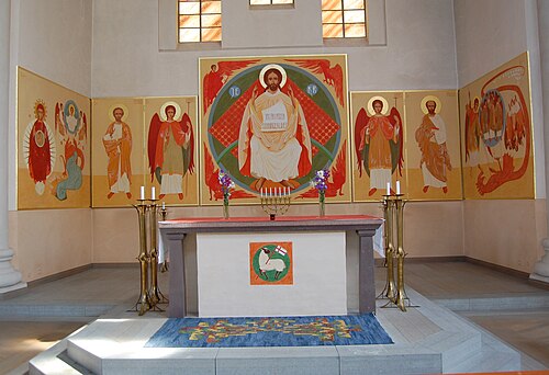 Örsjö kyrka, interno