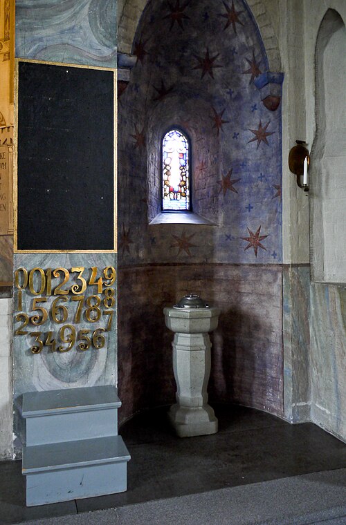 Bureå kyrka, interno