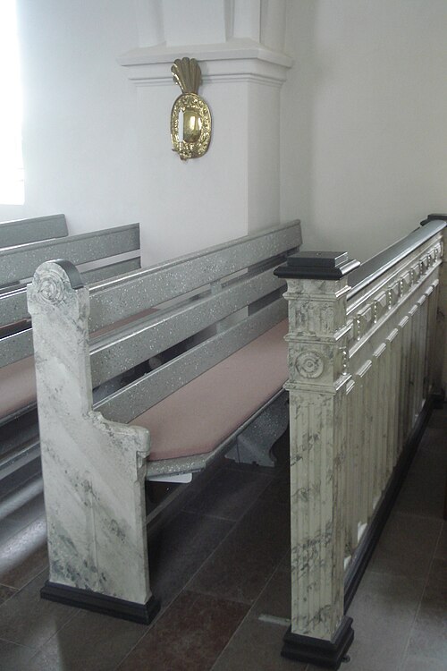 Östra Hargs kyrka, interno