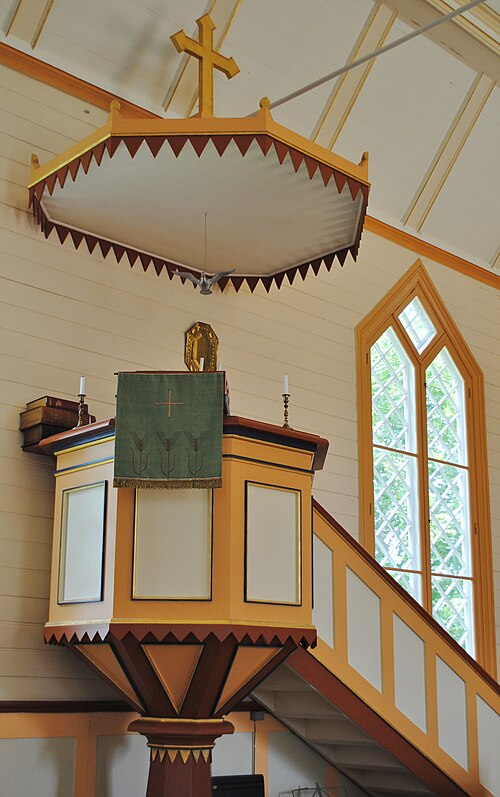 Oskars kyrka, intérieur
