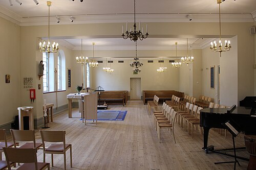 Vindhemskyrkan S:ta Birgitta, interno
