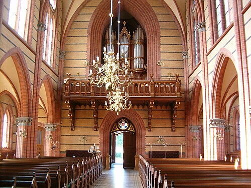Asmundtorps kyrka, intérieur