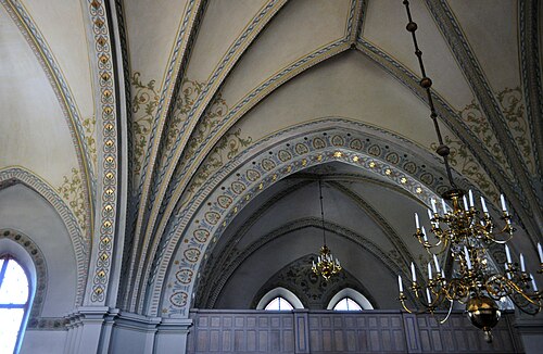 Glemminge kyrka, interno