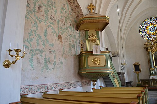 Irsta kyrka, intérieur
