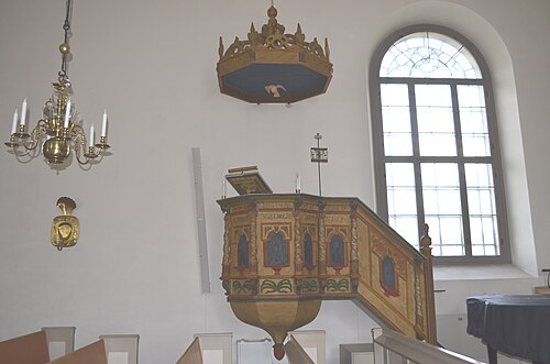 Ljungs kyrka, intérieur