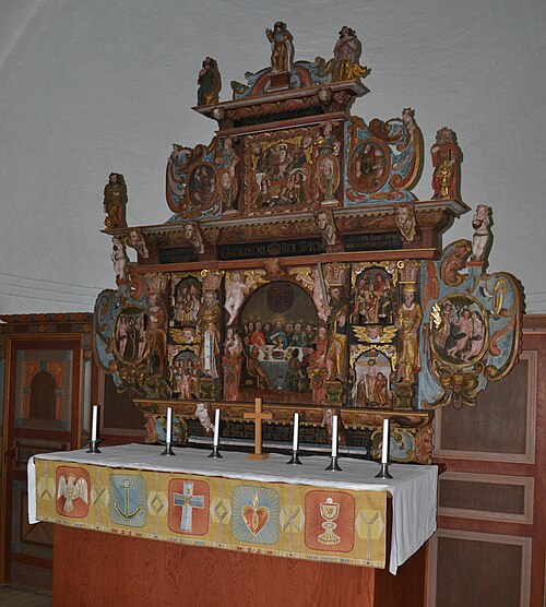 Spannarps kyrka, interno
