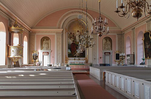 Tingsås kyrka, interno