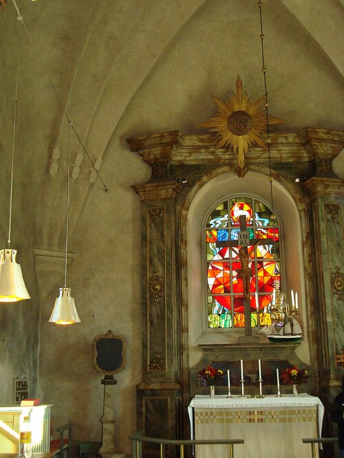 Grytnäs kyrka, interno