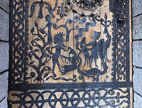 Rogslösa kyrka, interno