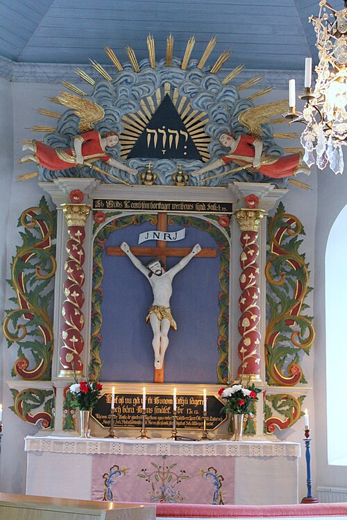 Säters kyrka, interno