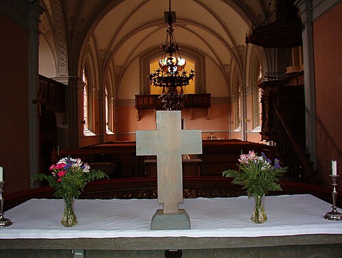 Arlövs kyrka, interno