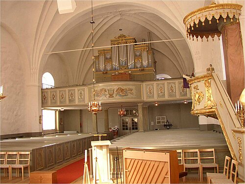 Bjuråkers kyrka, intérieur