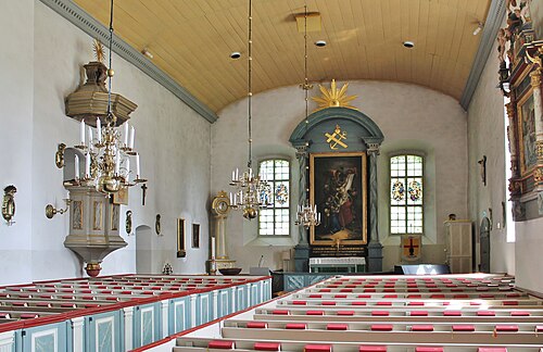 Dörby kyrka, intérieur