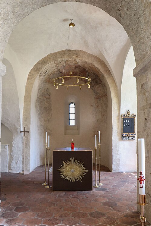 Hossmo kyrka, intérieur