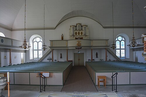 Persnäs kyrka, interno