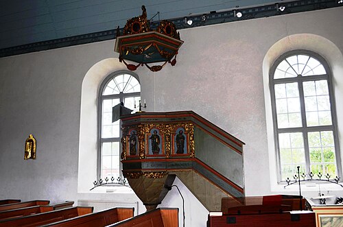 Töllsjö kyrka, interno