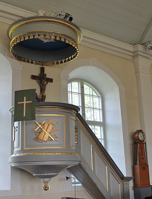 Hjortsberga kyrka, intérieur
