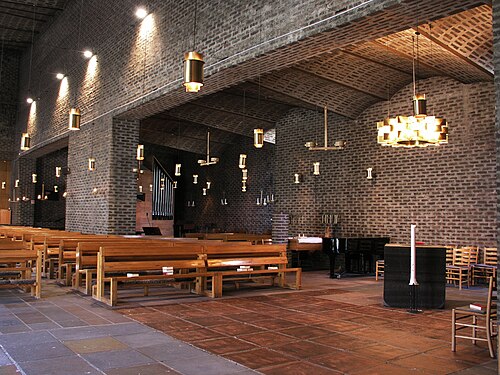 Markuskyrkan, interno