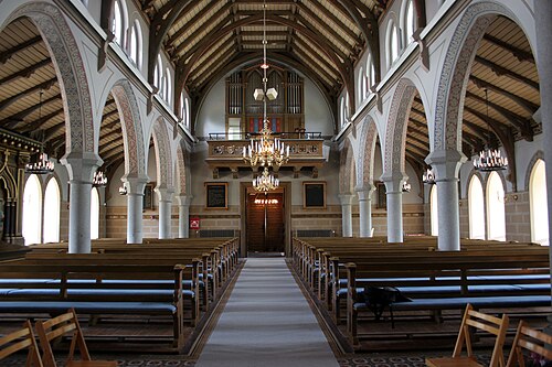 Nosaby kyrka, interno