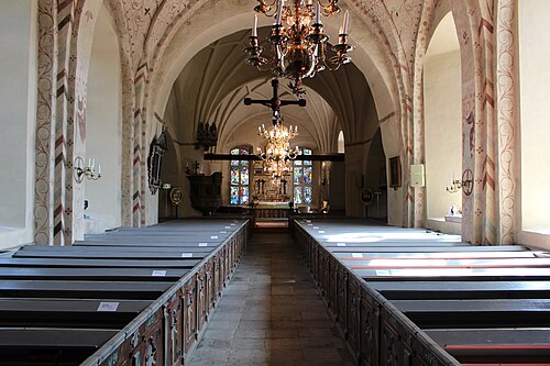 Rasbo kyrka, interno