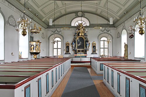 Stenåsa kyrka, interno