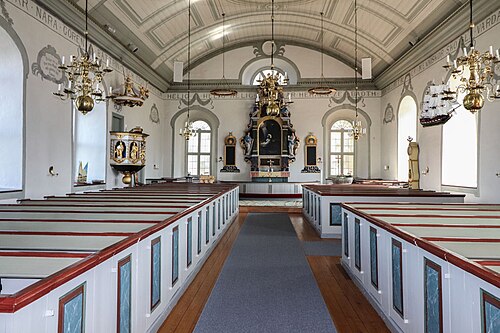 Stenåsa kyrka, interno