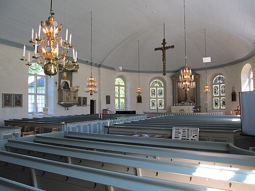 Voxtorps kyrka, intérieur