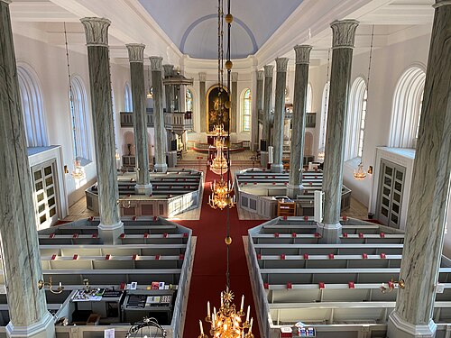 Hamrånge kyrka, interno