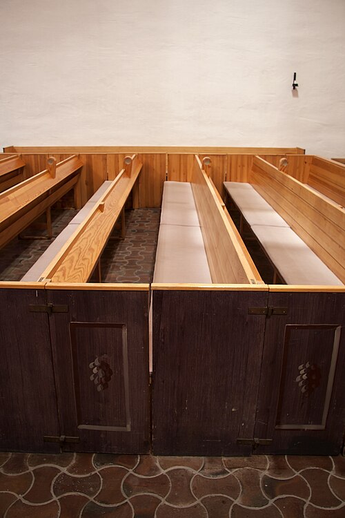 Bolidens kyrka, interno