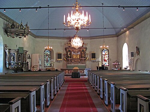 Grums kyrka, intérieur
