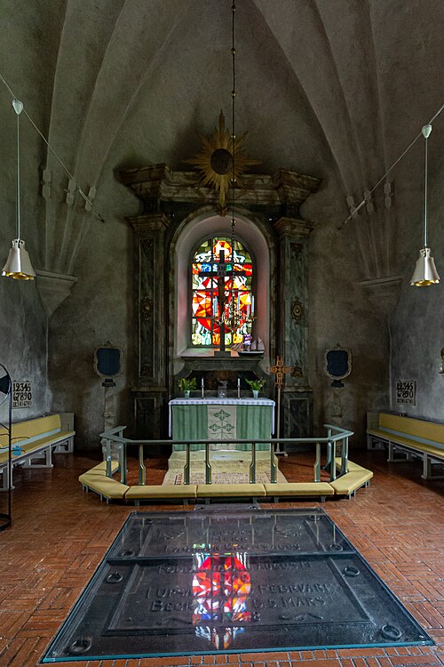 Grytnäs kyrka, interno