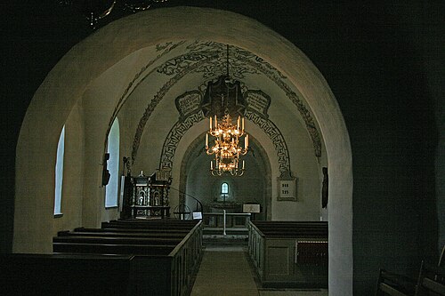 Kinne-Vedums kyrka, interno