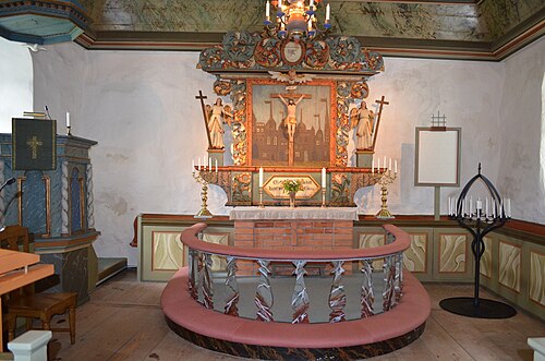 Kvinnestads kyrka, intérieur