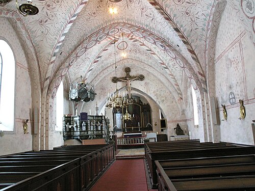 Färentuna kyrka, intérieur