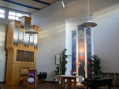 Lambohovskyrkan, intérieur