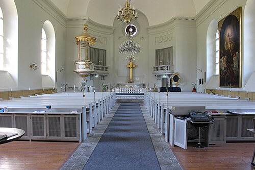 Söderfors kyrka, intérieur