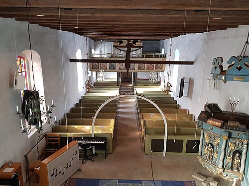Forserums kyrka, interno