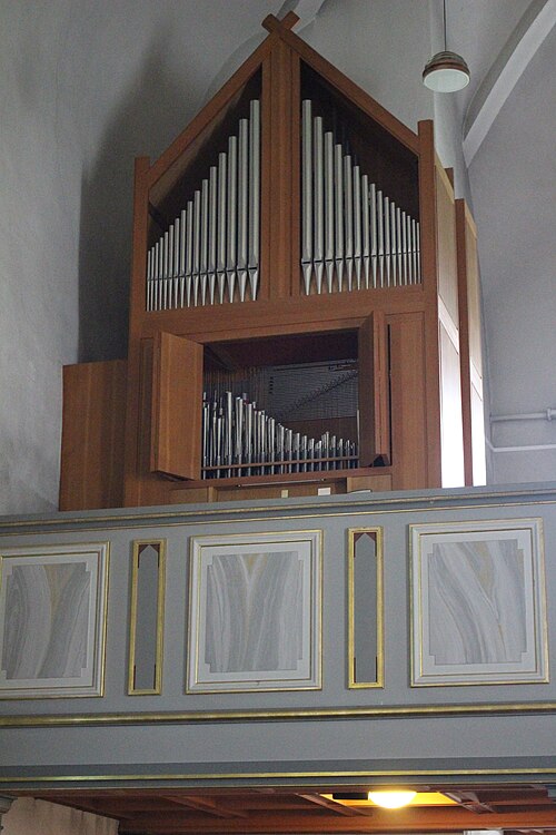 Tegelsmora kyrka, interno