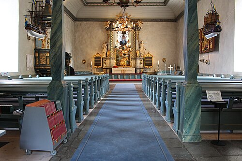 Öregrunds kyrka, interno