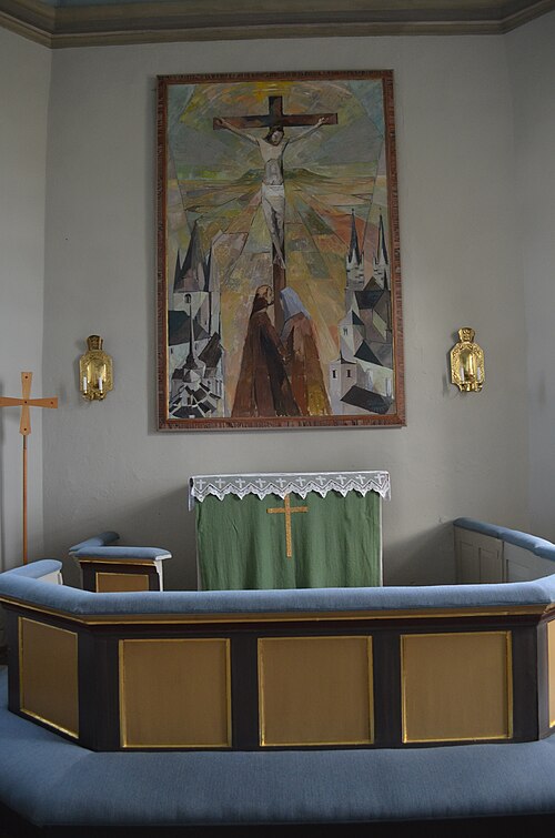 Eks kyrka, intérieur