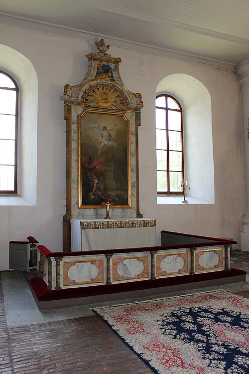 Svinnegarns kyrka, interno