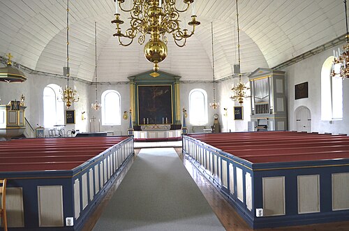 Viby kyrka, interno