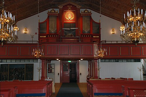 Björketorps kyrka, interno