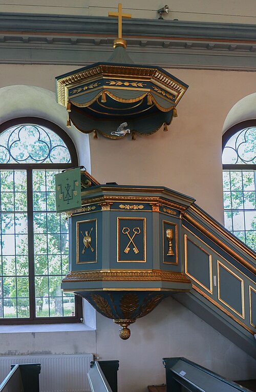 Lenhovda kyrka, interno