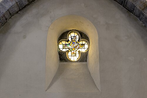 Lau kyrka, interno